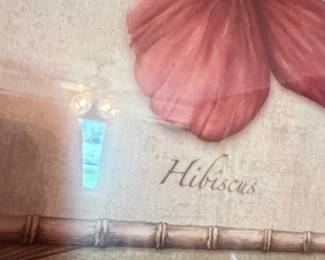 Framed Hibiscus Art Print second image