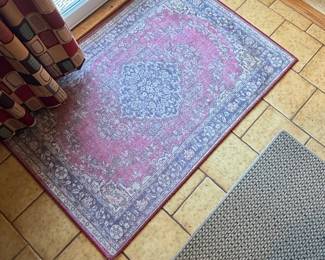 Distressed Persian Style Area Rug