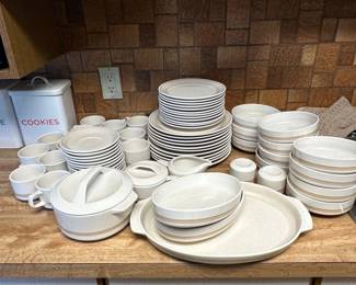 Lenox TemperWare Brushwork Beige Dinnerware Set