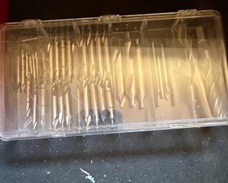 Drill Bit Set in Plastic Case