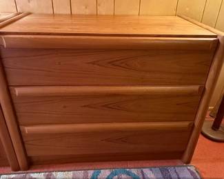 Danish Modern Teak Drawer Dresser by WW Model 