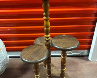 Vintage  4 Tier Wood Plant Stand $15 OBO b/4 5/19/2026