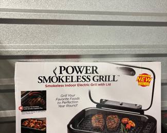 Power Smokeless Grill w/Lid $45 OBO b/4 5/19/2026