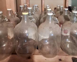 glass jugs