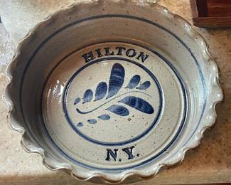 Hilton, NY Pie Plate 