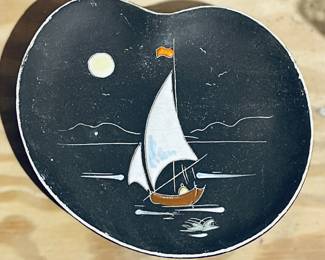 Vintage Sailing Wall Plate 