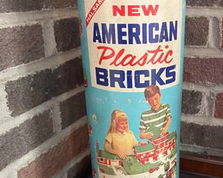 Vintage Toy American Plastic Bricks