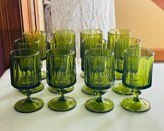 Vintage MCM Olive-Green Glasses