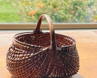 Antique Egg Basket 