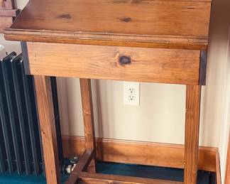 Vintage Clerk Desk