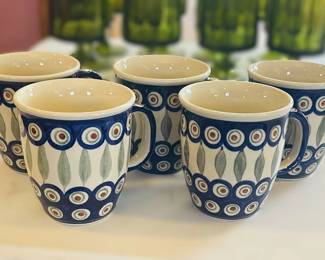 BOLESLAWIEC Pottery Mugs 