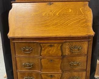 Oak Dropfront Desk 