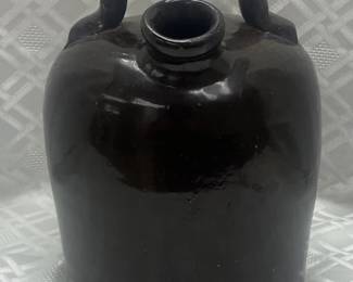 Brown Stoneware Harvest Jug 