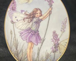 "The Lavender Fairy" Plate- Heinrich 