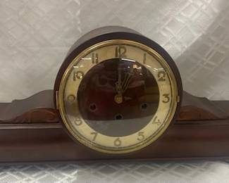 German Badul Mantle Clock w/Key 