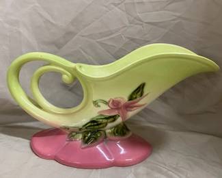 Hull Woodland Cornucopia Vase 