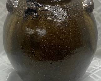 2018 Steven Harrison Storage Jar w/Frog Decoration 