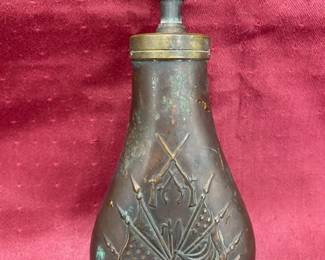Black Powder Copper Flask 