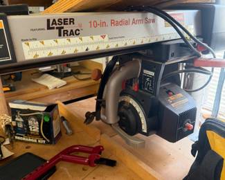 Craftsman Laser Trac 10 inch Radial Arm Saw - 