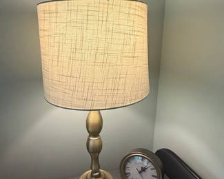 Transitional Style Table Lamp with Linen Shade