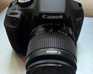 Canon EOS Rebel T DSLR Camera with mm Lens and Camera Bag