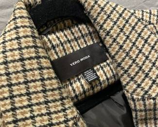 Vero Moda Houndstooth DoubleBreasted Coat