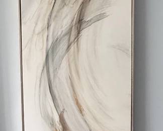 Abstract Swirl Canvas Wall Art
