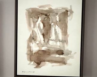 Abstract Watercolor Painting
