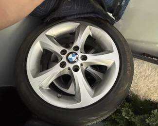 BMW OEM Style Star Spoke Wheels with Continental Tires