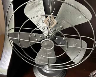 Vintage Style Metal Fan
