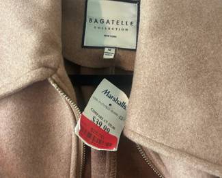 Bagatelle Collection Womens Wool Blend Jacket