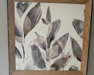 Abstract Botanical Watercolor Print
