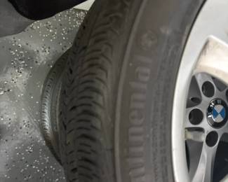 BMW OEM Style Star Spoke Wheels with Continental Tires fourth image