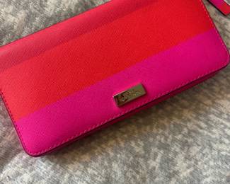 Kate Spade Devin Colorblocked Medium Bifold Wallet