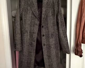 Forecaster of Boston Plaid Wool Blend Coat