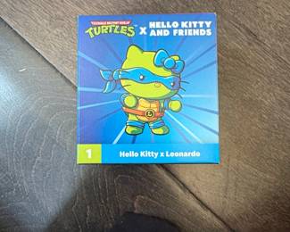 Hello Kitty x Teenage Mutant Ninja Turtles Leonardo Blind Box