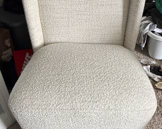 Modern Boucle Dining Chair