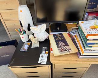 Books and decor 