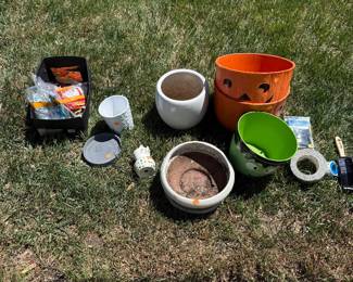 Outdoor pots