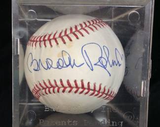 HOF BALTIMORE ORIOLES BROOKS ROBINSON AUTOGRAPHED BASEBALL, NO COA