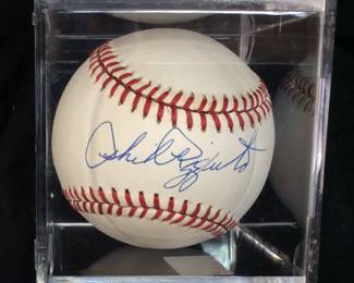 HOF NY YANKEE PHIL RIZZUTO AUTOGRAPHED BASEBALL, NO COA