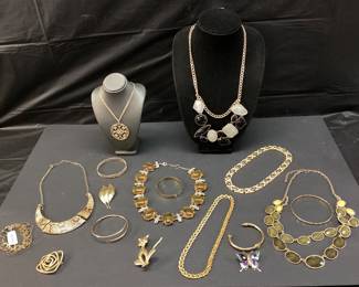 ASSORTED COSTUME JEWELRY, ALFANI, MONET, LIZ CLAIBORNE