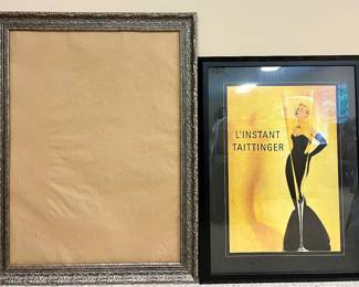 Extra large wall art And frame