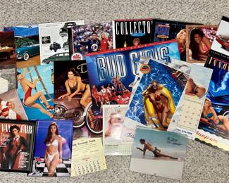 Pin up posters and calendars