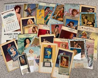 Vintage pin up girls