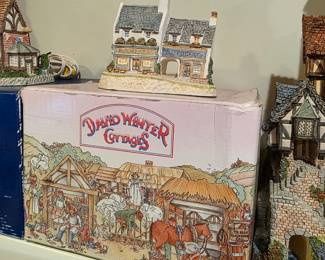 David Winter Cottages figurine from The Irish Collection titled "Fogarty's