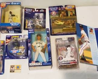 Massive MLB Starting Lineup Figure Lot  Cooperstown Legends  90s AllStars feat. Babe Ruth  ARod