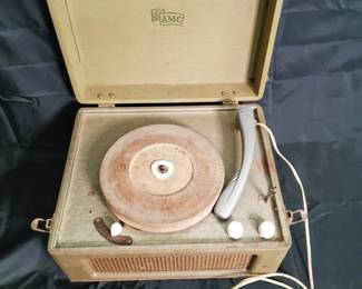 Vintage AMC Record Player In Case