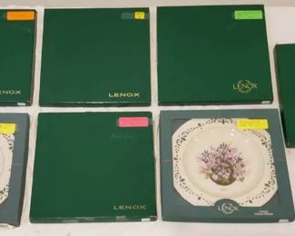 Lenox Colonial Christmas Plate Collection Part1  2 Large 15 Mikasa