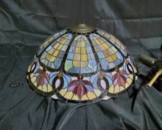 Dale Tiffany Stained Glass Ceiling Lamp  21.5 Diameter